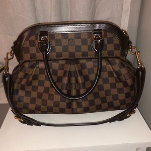 LOUIS VUITTON Damier Ebene Trevi PM